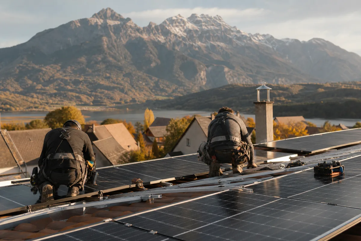 Durée de vie d'une installation solaire dans l'Embrunais, entre Durance et Écrins : le retour des chantiers