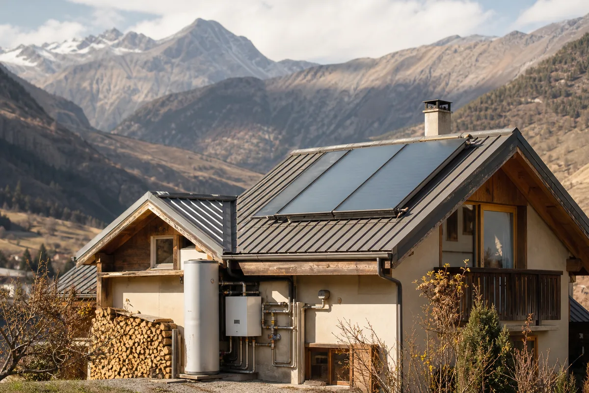 Chauffe-eau solaire à Châteauroux-les-Alpes