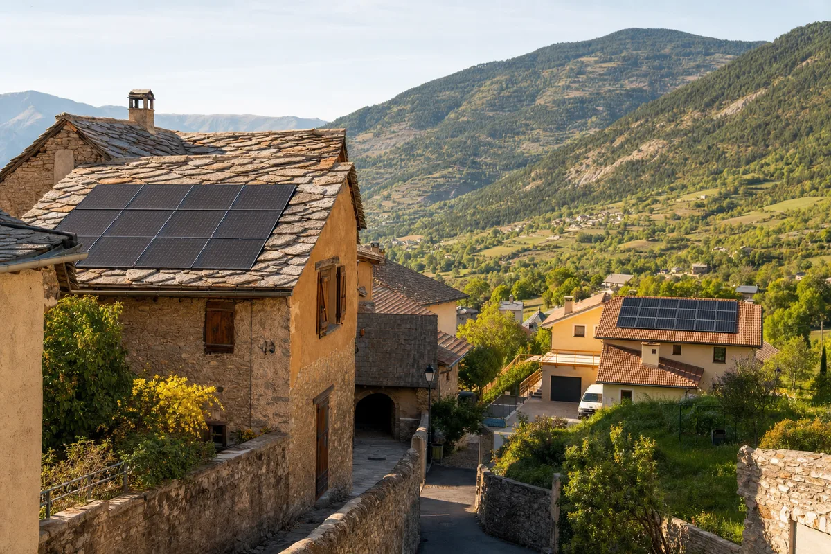 Installation photovoltaïque à Guillestre (05600)